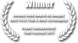WINNER - Best First Film & Best Screenplay - Las Vegas Film Festival 2011